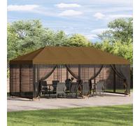vidaXL 6 x 3 m Taupe Polyester and Steel 190