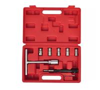 vidaXL 7 pcs Diesel Injector Cutter Set Carbon Remover Reamer Maintenance Tool