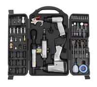 vidaXL 70 Piece Air Tool Kit Set Impact Ratchet Wrench Hammer Socket Adapter