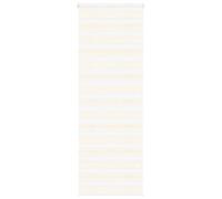 vidaXL 70x230 cm Zebra Roller Blind - Modern Marble Beige Polyester Shade with Adjustable Lighting & Versatile Mounting