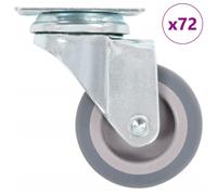 vidaXL 72 Pcs Swivel Casters 50 Mm