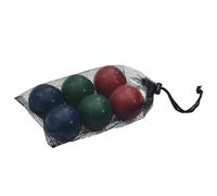 vidaXL 8 Piece Bocce Ball Set with Carrying Bag Solid Pine Wood