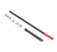 vidaXL 8 Piece Serpentine Belt Toolset: Carbon Steel Belt Tensioner Tools for Removing, Installing, Tensioning Accessory Drive Belts on Most Vehicles