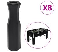 vidaXL 8x Football Table Handle Bars Handle Bar Football Accessory Replacement