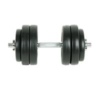 vidaXL 9 Piece Dumbbell Set 15 kg