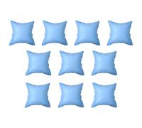 vidaXL Above-Ground Pool Winter Air Pillows - Set of 10 Durable PVC Inflatable Pillows Ice Protection for Pool Covers Blue 43.3"""" Dimensions