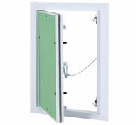 vidaXL Access Panel Green and Silver 25 x 35 cm