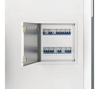 vidaXL Access Panel White 30 x 30 cm Steel