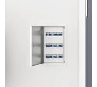 vidaXL Access Panel White 33 x 23 x 3 cm Steel