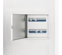 vidaXL Access Panel White 33 x 33 x 3 cm Steel