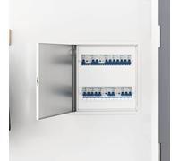 vidaXL Access Panel White 40 x 40 cm Steel