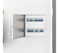 vidaXL Access Panel White 43 x 43 x 3 cm Steel