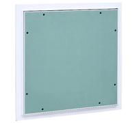 vidaXL Access Panel with Aluminium Frame and Green Plasterboard - Ideal for Wall and Ceiling Cavities, Large Sizes, Secure Spring Latches, Durable, 300x300mm Size.