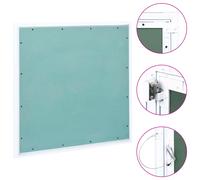 vidaXL Access Panel with Aluminium Frame and Plasterboard 600x600 mm