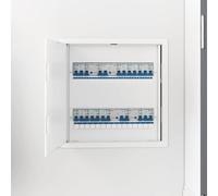 vidaXL Access Panels White 40 x 40 cm ABS Plastic