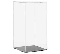 'vidaXL Acrylic Display Case - Clear, Dustproof, Lightweight, Versatile Collectibles Display Box - 20x20x38cm
