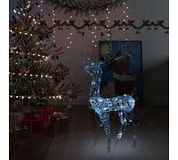vidaXL Acrylic Reindeer Christmas Decoration 140 LEDs Cold White Xmas Set