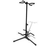 vidaXL Adjustable Double Guitar Stand Foldable Musical Instrument Accessory vida