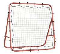 vidaXL Adjustable Football Kickback Rebounder Ball Rebound Net, Steel and PE