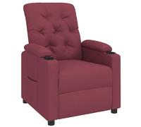 VidaXL Adjustable Recliner Chair in Dark Grey, Light Grey, and Black vidaXL