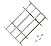 vidaXL Adjustable Security Grilles for Windows 2 pcs 1000-1500 mm