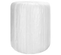 vidaXL Agricultural Stretch Film White 25 µm 75 cm x 1500 m