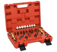 vidaXL Air Conditioning Leak Detector Kit Refrigerant Leak Detector Kit Red