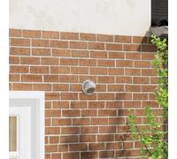 vidaXL Air Vent Covers 2 pcs Silver 100 mm Stainless Steel