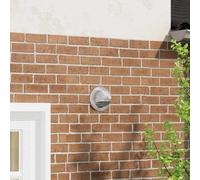 vidaXL Air Vent Covers 8 pcs Silver 150 mm Stainless Steel
