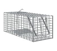 vidaXL Animal Trap Anthracite 31 x 13 x 12 cm Steel
