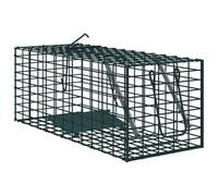 vidaXL Animal Trap Green 31 x 13 x 12 cm Steel