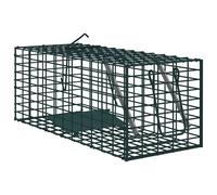 vidaXL Animal Trap Green 31 x 13 x 12cm Steel