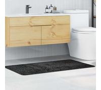 vidaXL Anti-slip Bath Mat Dark Grey 70 x 120 cm PP