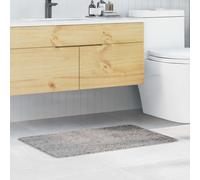 vidaXL Anti-slip Bath Mat Grey 60 x 90 cm PP