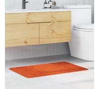 vidaXL Anti-slip Bath Mat Orange 60 x 90 cm PP