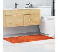 vidaXL Anti-slip Bath Mat Orange 70 x 120 cm PP