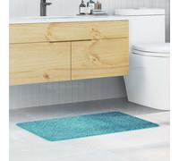 vidaXL Anti-slip Bath Mat Turquoise 60 x 90 cm PP