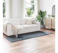 vidaXL Anti-Slip Faux Rabbit Fur Rug Olite Anthracite 80 x 250 cm