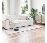 vidaXL Anti-Slip Faux Rabbit Fur Rug Olite White 80 x 250 cm Polyester