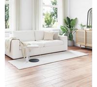 vidaXL Anti-Slip Faux Rabbit Fur Rug OLITE White 80 x 250 cm Polyester