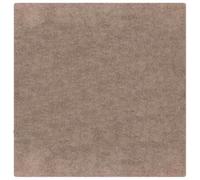 vidaXL Anti-slip Shaggy Rug Brown 200 x 200 cm PP