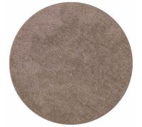 vidaXL Anti-slip Shaggy Rug Brown 90 x 90 cm PP | Made from fade and stain-resistant polyester, Comes with non-slip feet for safety, Fits right in with modern interiors