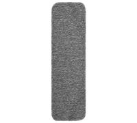 vidaXL Anti-Slip Stair Mats Set - 15 pcs 75x20 cm Grey Rectangular Durable Mats, Machine Washable with Latex Backing, Designed for Stair Safety