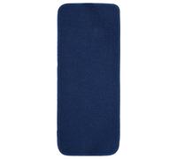 vidaXL Anti-Slip Stair Mats in Navy Blue, Set of 15, Rectangular Shape, 100% PP Material, Machine Washable, Anti-Scuff, Safety-enhanced with Latex Backing, 60x25 cm