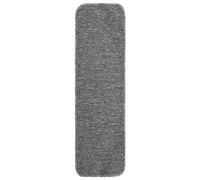 vidaXL Anti-Slip Stair Mats Set - 15 pcs 75x20 cm Grey Rectangular Durable Mats, Machine Washable with Latex Backing, Designed for Stair Safety
