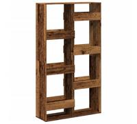 vidaXL Antique Wood Bookcase, 100 x 33 x 175 cm, Multilayer Wood, Book Holder, Storage Cabinet, Book Shelf, Book Holder