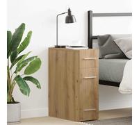 Vidaxl Apothecary Cabinet Artisan Oak Engineered Wood 20 X 45.5 X 60 Cm, Brown