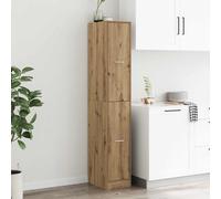 vidaXL Apothecary Cabinet Artisian Oak 30x41x174.5 cm Engineered Wood