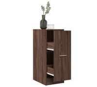 vidaXL Apothecary Cabinet Brown Oak 30x41x77.5 cm Engineered Wood