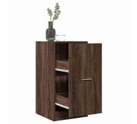 vidaXL Apothecary Cabinet Brown Oak 40x41x77.5 cm Engineered Wood